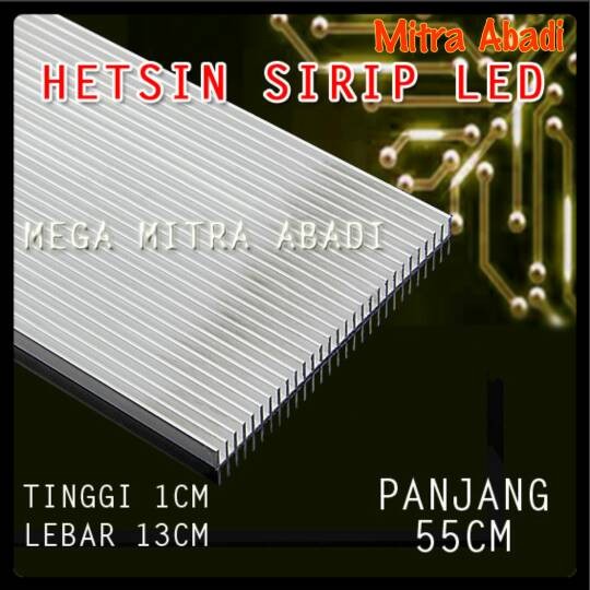 Jual Heatsink Sirip Pendingin LED 55 Cm X 13 Cm X 1 Cm Shopee Indonesia