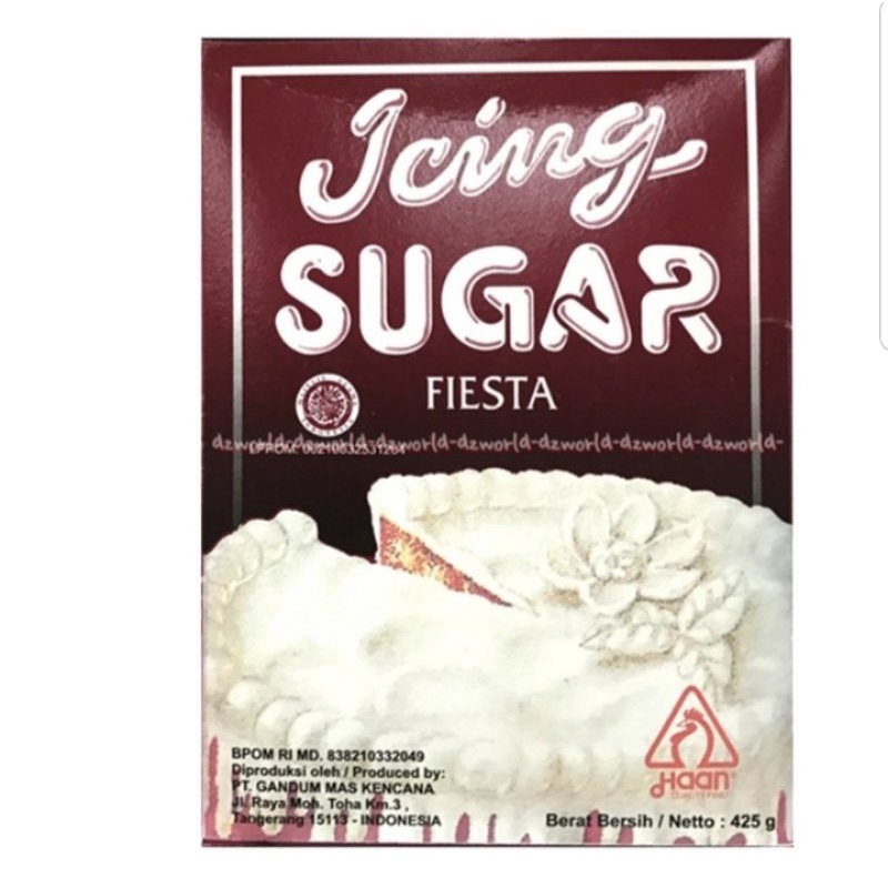 Jual Haan Icing Sugar Fiesta G Shopee Indonesia