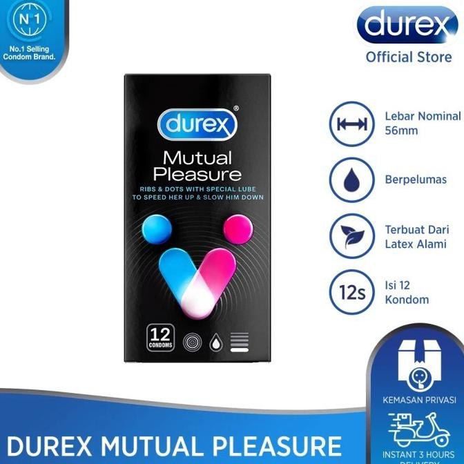 Jual Durex Kondom Mutual Pleasure Pcs Shopee Indonesia