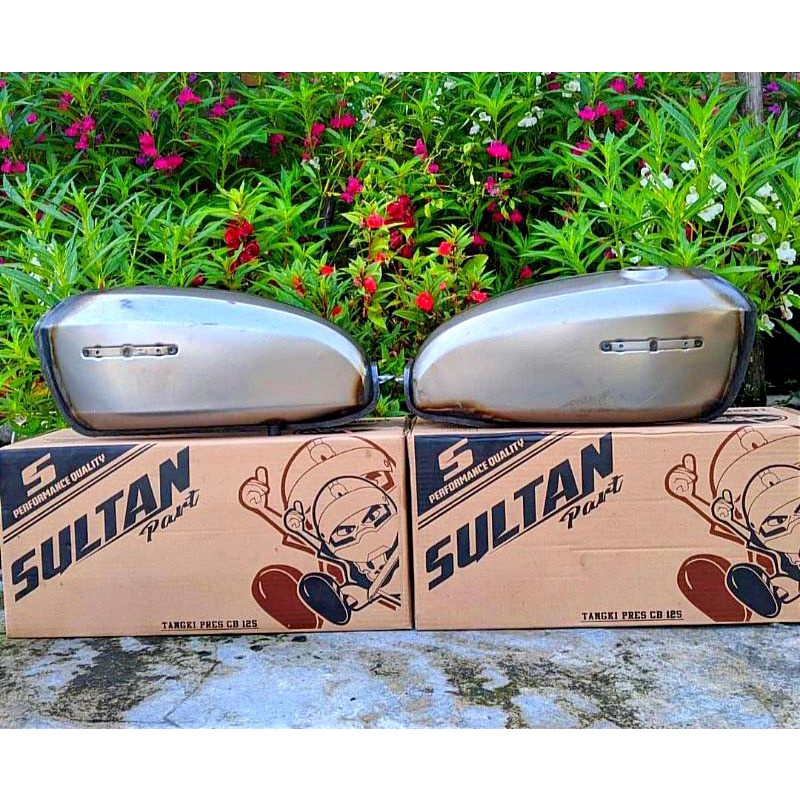 Jual Tangki CB125 Sultan Part Bensin Gas Tank Pres CB 125 Detail Ori