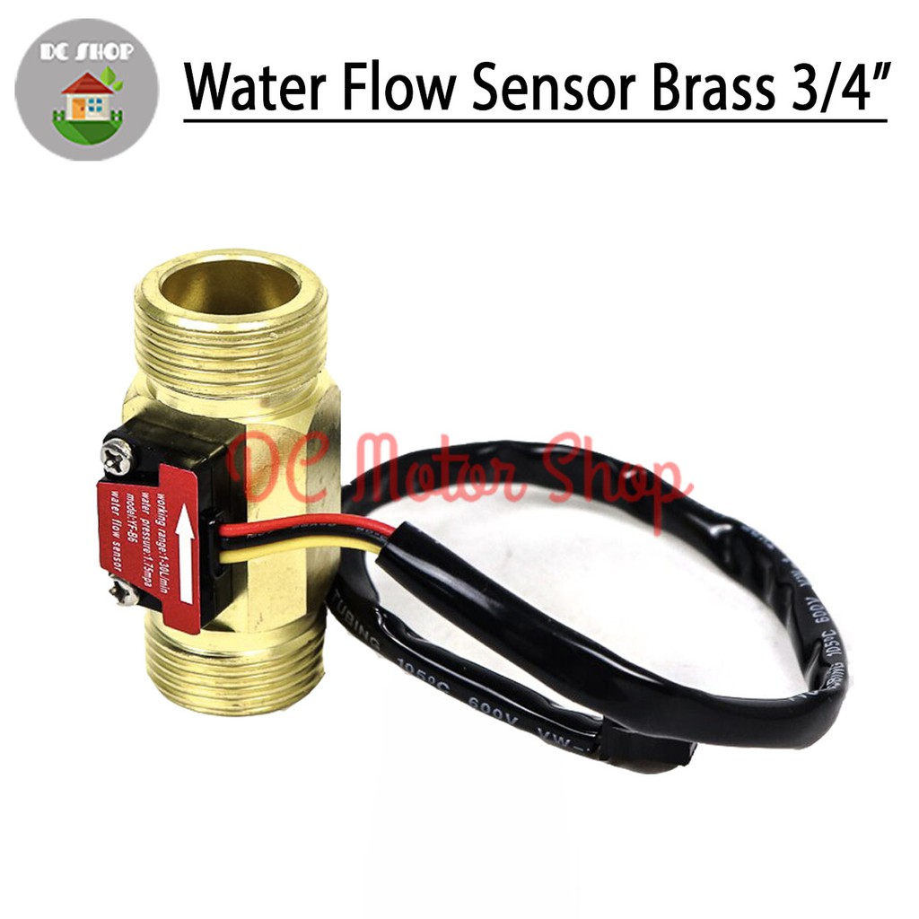 Jual Water Flow Sensor Brass Flow Sensor Kuningan Flow