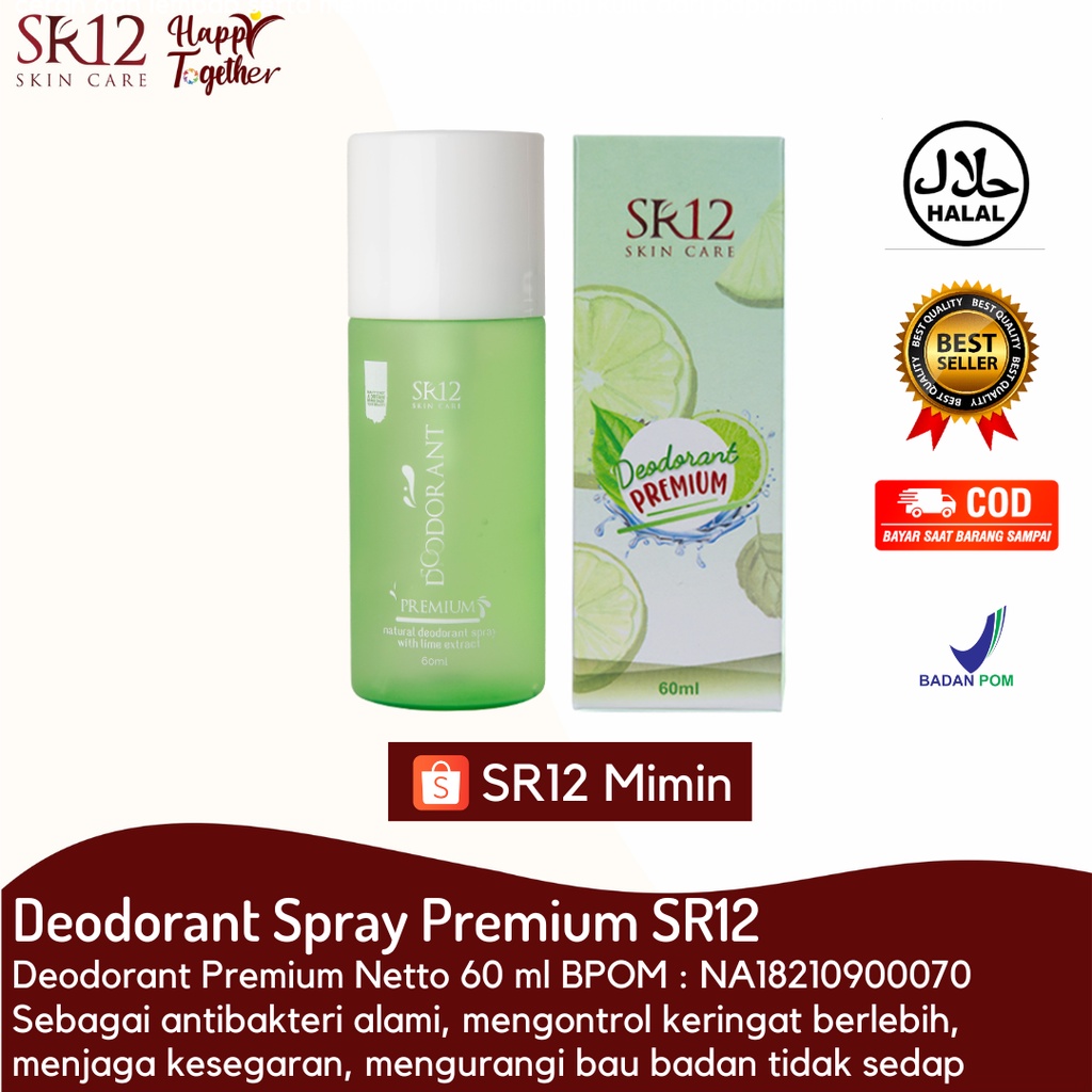 Jual Deodorant Sr Spray Jam Obat Penghilang Bau Badan