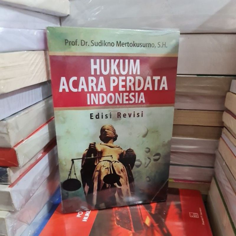 Jual Hukum Acara Perdata Indonesia Edisi Revisi By Prof Dr Sudikno