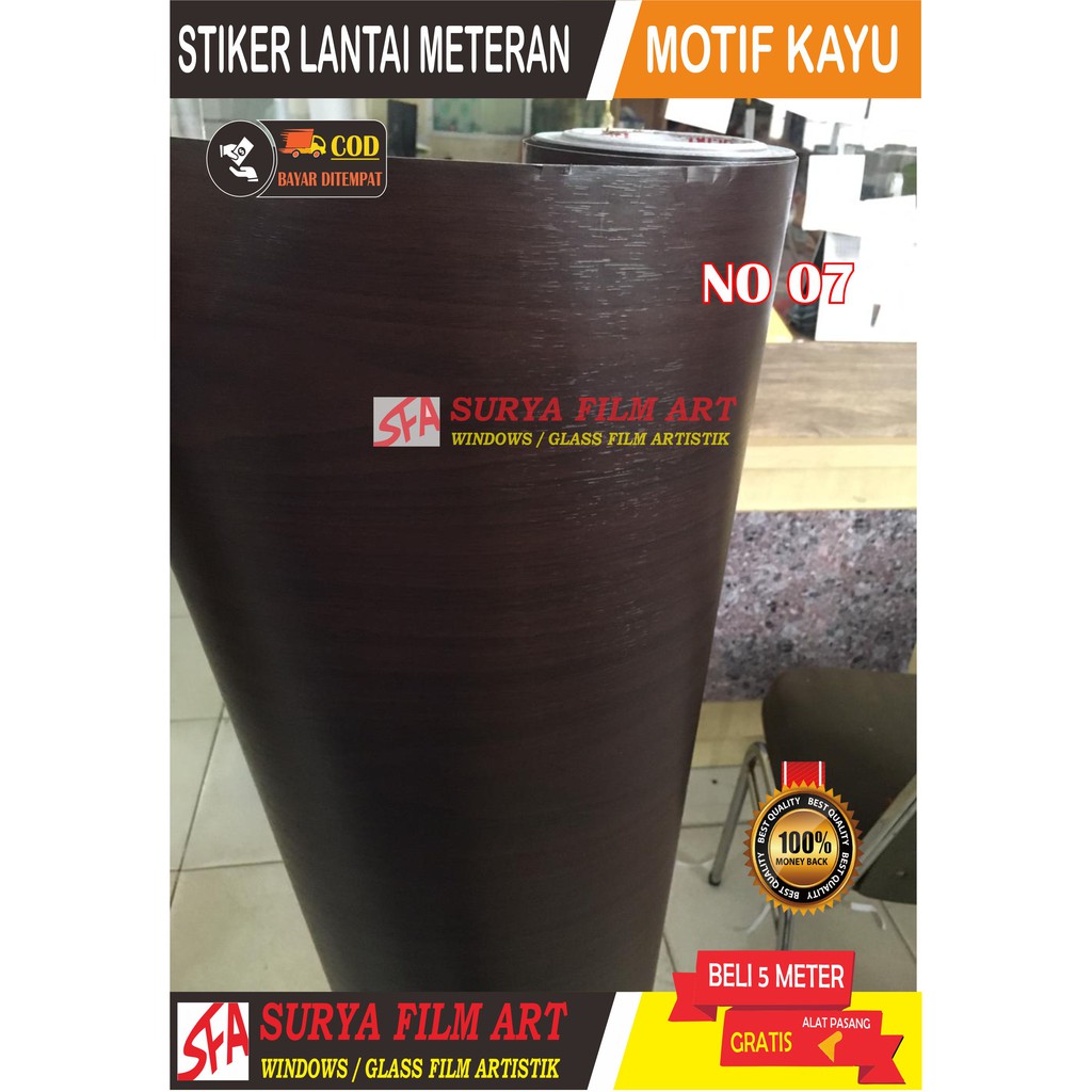 Jual Stiker Kayu Stiker Lantai Motif Kayu Stiker Lantai Lemari Shopee