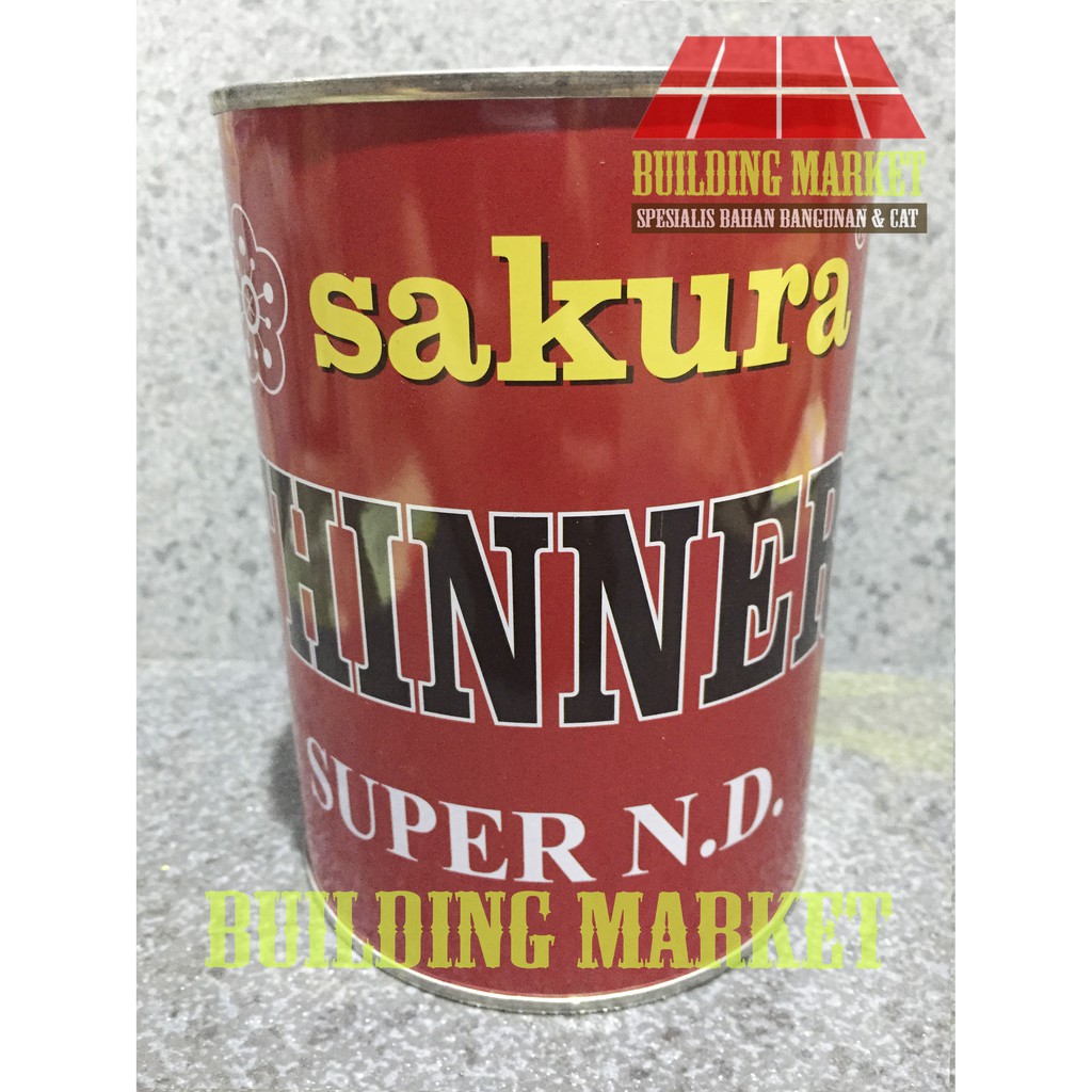 Jual PENGENCER CAT BESI KAYU DUCO TINER THINER THINNER ND SAKURA 0 7