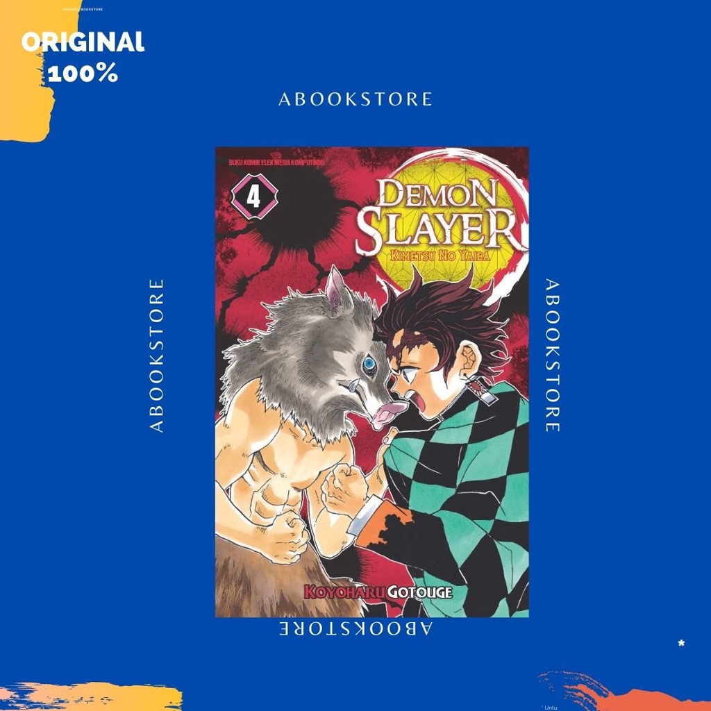 Jual Komik Demon Slayer Kimetsu No Yaiba Volume Original Segel