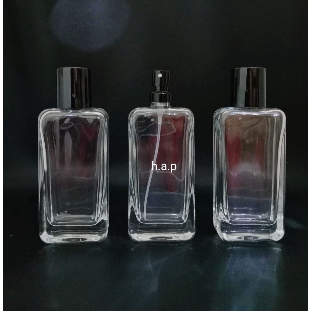 Jual Botol Parfume Press V Ml Pum Hitam Tutup Nonfull Hitam