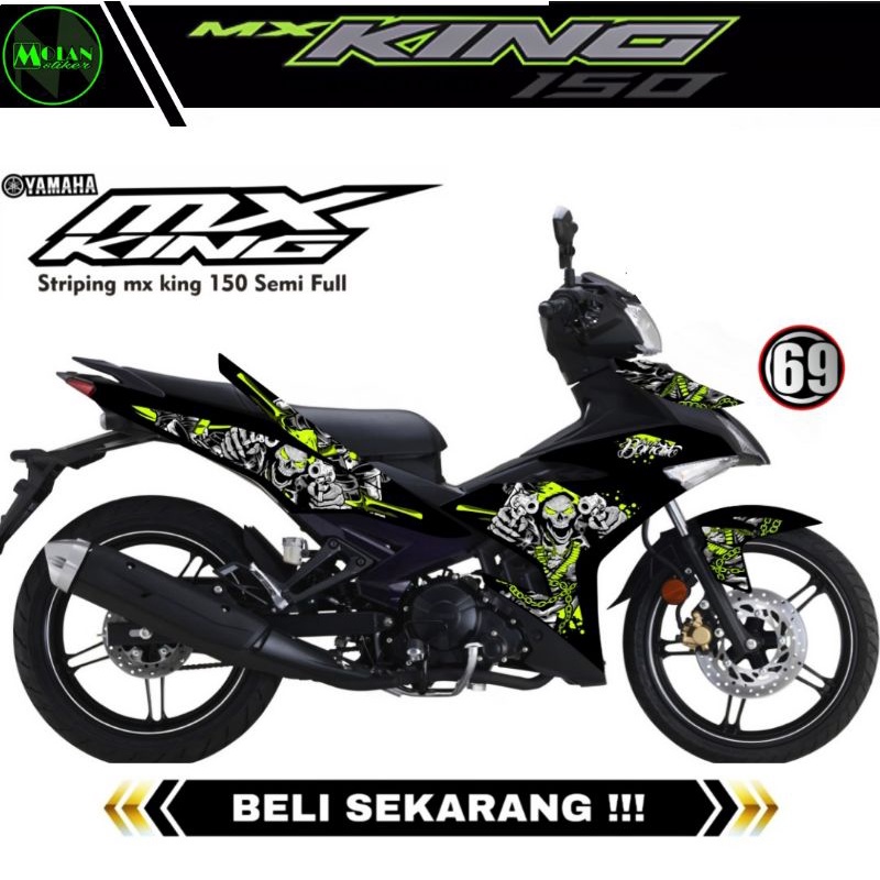 Jual Decal Sticker Striping Variasi Semi Fullbody Jupiter Mx King 150