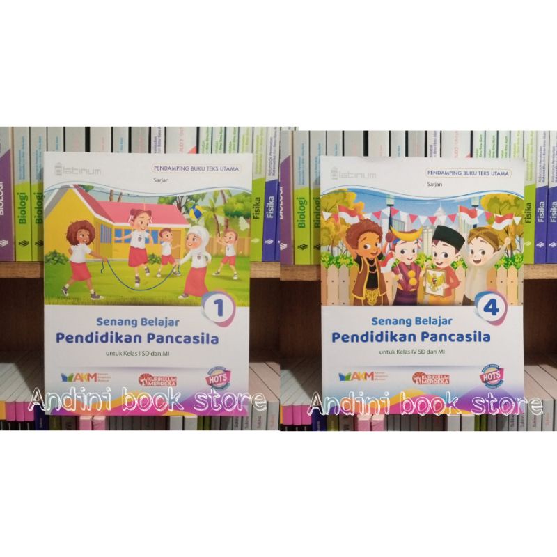 Jual Buku Senang Belajar Pendidikan Pancasila Untuk Sd Mi Kelas Dan