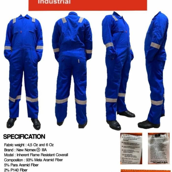 Jual Wear Coverall Werpack New Nomex Iiia Batu Bara Migas Pertamina