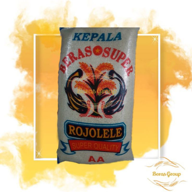 Jual Beras Kepala Rojolele Super Kg Beras Rojolele Kg Shopee