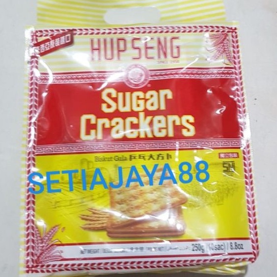 Jual Hup Seng Sugar Crackers Sachet Biskuit Gula Gram Shopee