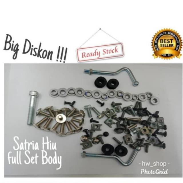 Jual Baut Full Set Body Motor Suzuki Satria Hiu Shopee Indonesia