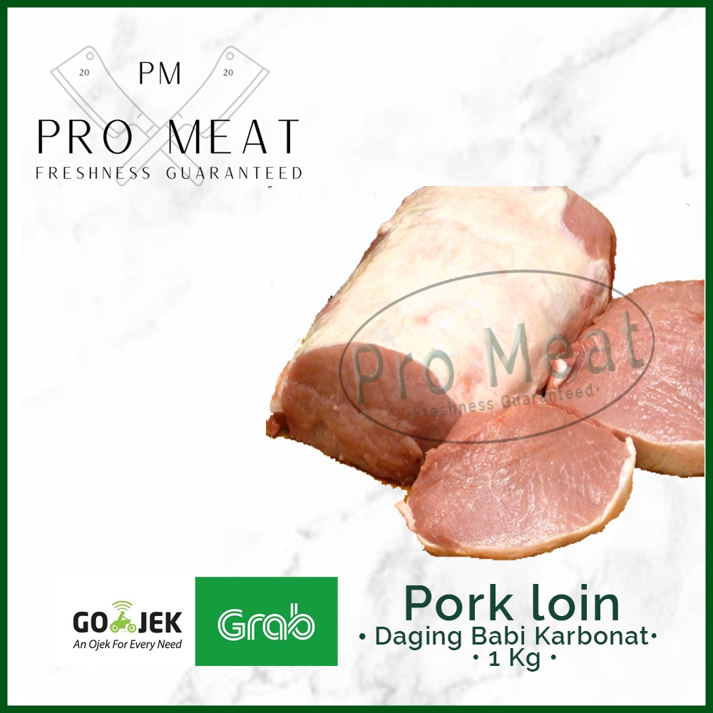 Jual Daging Babi Karbonat Pork Loin Kg Shopee Indonesia