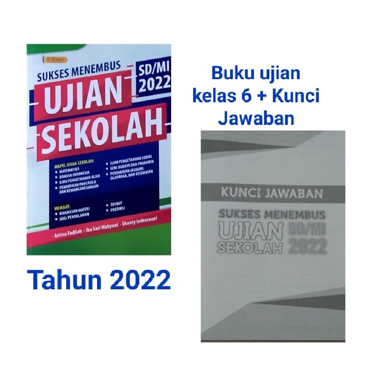 Jual Buku Sukses Menembus Ujian Kunci Jawaban Sekolah Dasar Kelas 6