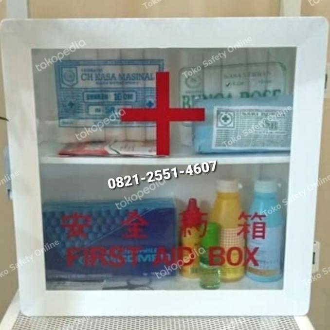 Jual Kotak P3K Dinding Isi Type A Kotak P3K Maspion Isi First Aid