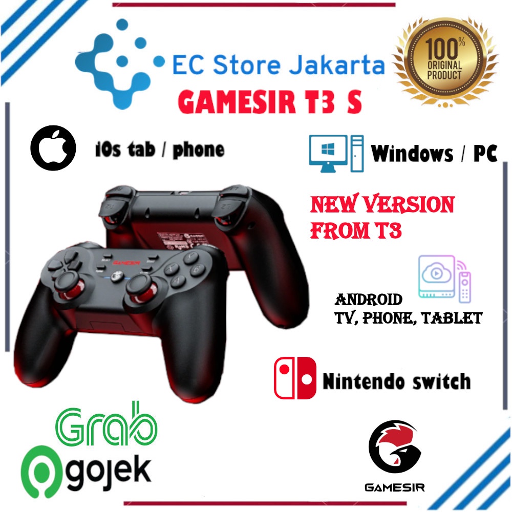 Jual Gamesir T S Gamepad Wireless Game Controller Joystick Switch Ios