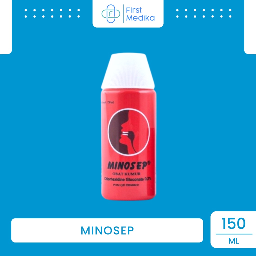 Jual Minosep Ml Obat Kumur Mouthwash Obat Mulut Bau Mulut