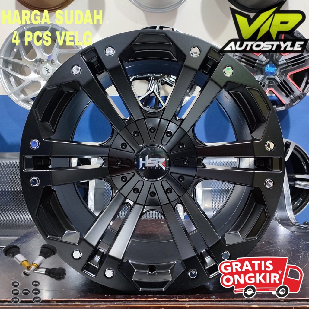 Jual Velg Offroad Pelek Hsr R16 Untuk Mobil Ford Everest Ranger Mazda