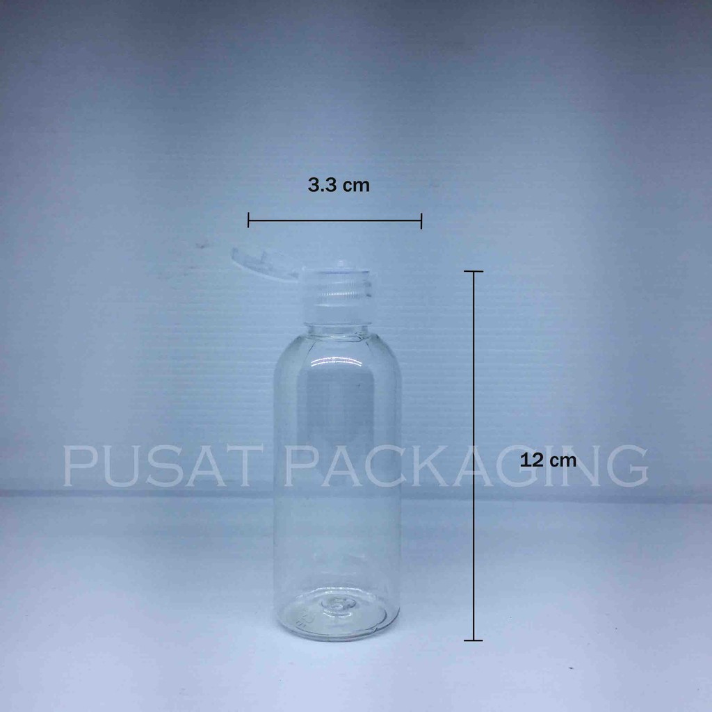 Jual Botol Fliptop Ml Bening Plastik Botol Hand Sanitizer Lotion