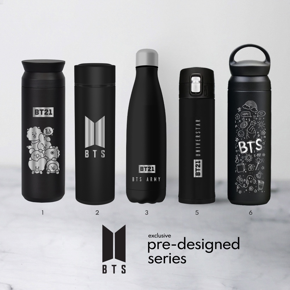 Jual Bt Bts Exclusive Pre Designed Tumbler Thermos Tumblr Custom