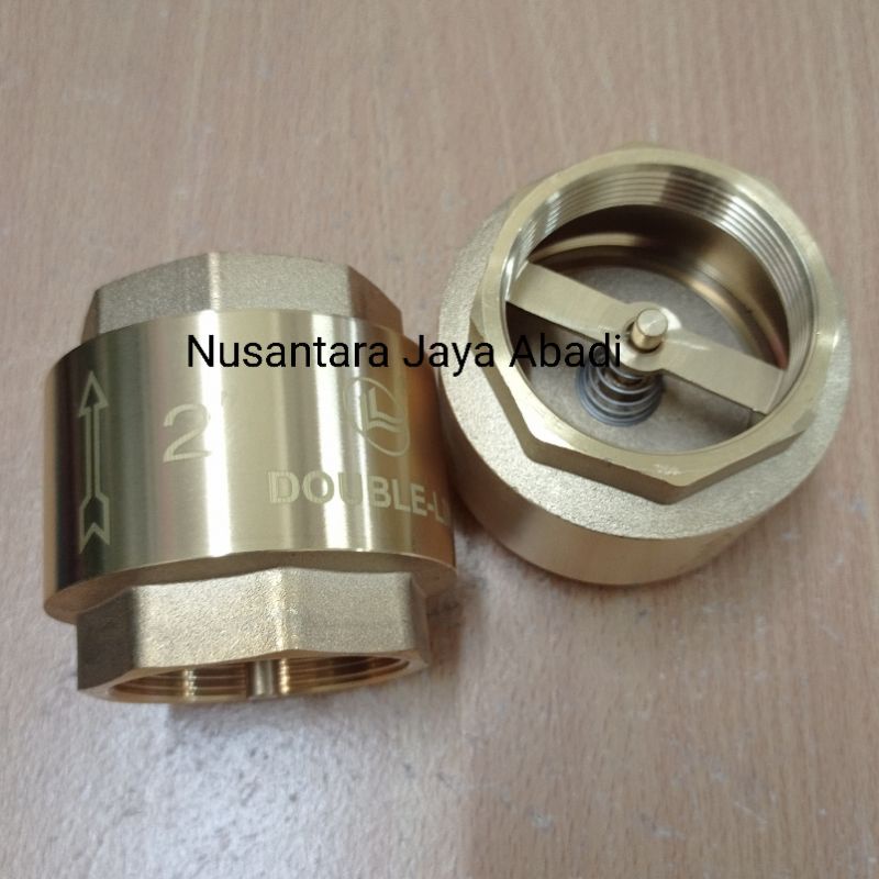 Jual Tusen Klep Kuningan Bronze Brass Drat Inchi Dn Vertical