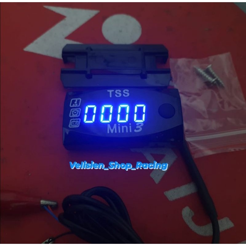 Jual Voltmeter Aki Plus Jam Digital Temperatur Suhu 3 In 1 Waterproof