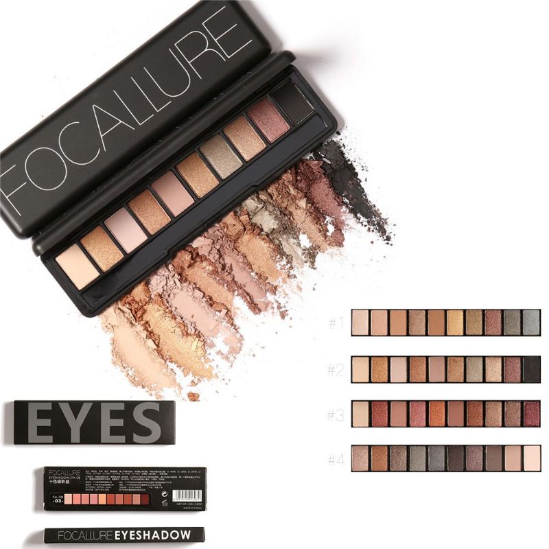 Jual Focallure Color Eyeshadow Palette Nude Edition Shopee Indonesia