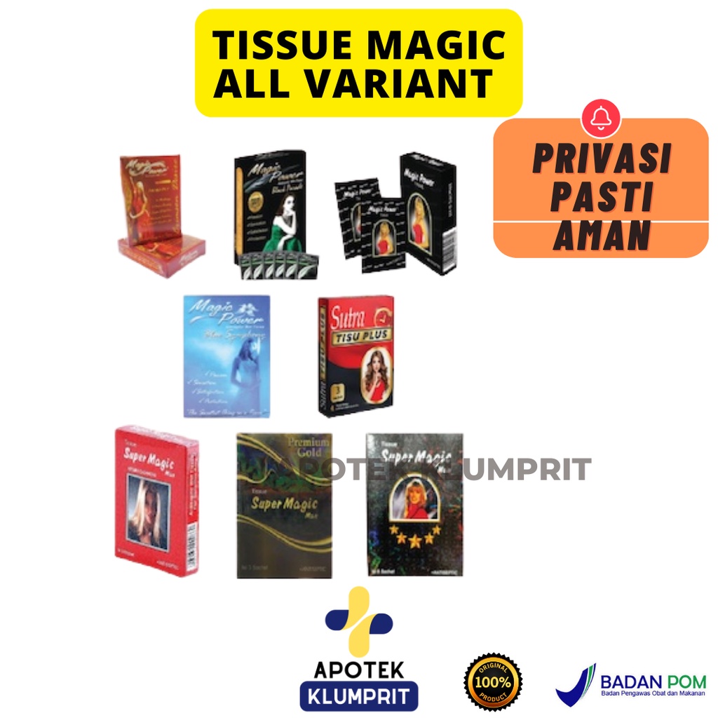 Jual All Variant Tissue Magic Tisu Magic Supermagic Super Magic