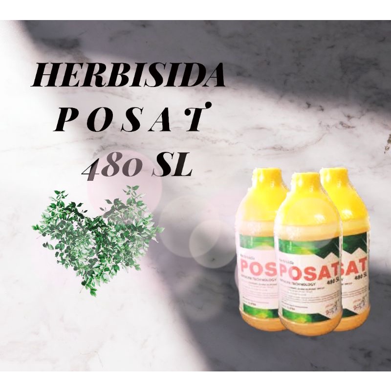 Jual Posat Sl Herbisida Sistemik Obat Pembasmi Rumput Suket Dan