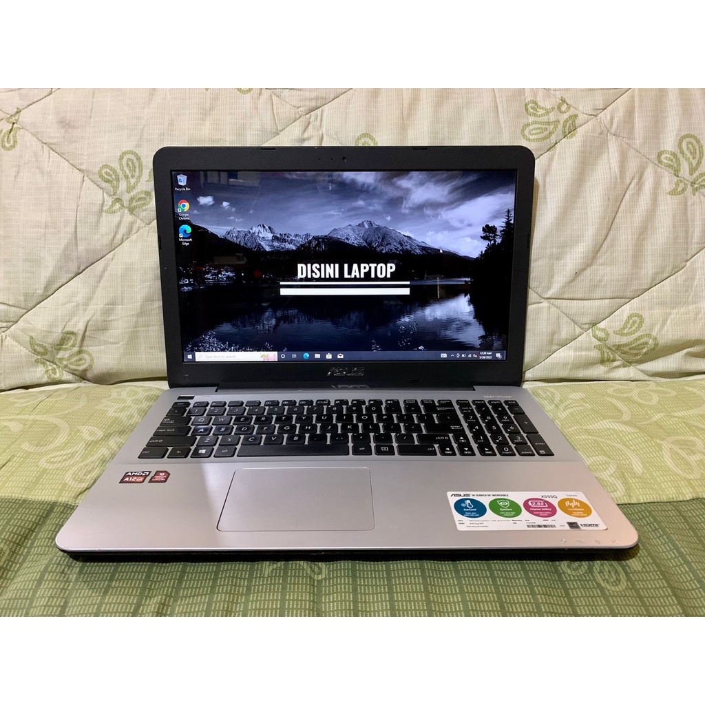 Jual Laptop Gaming Desain ASUS X555Q AMD A12 9720P Ram 8gb SSD Dual VGA