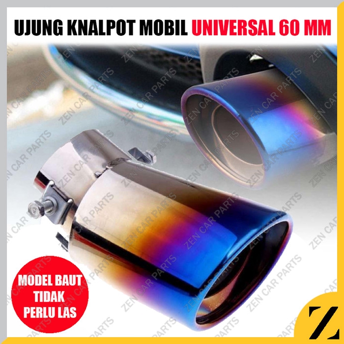 Jual Tailpipe Lobang Rainbow Pelangi Racing Muffler Cutter Extention