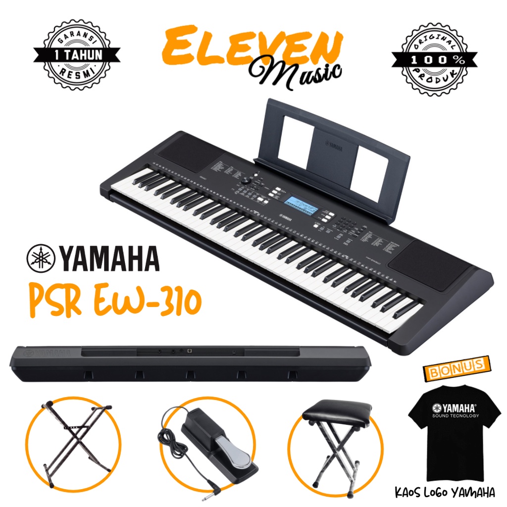 Jual Yamaha Psr Ew Ew Keyboard Paket Shopee Indonesia