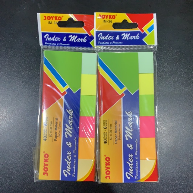 Jual Joyko Sticky Notes Index Memo Im Paper Material Shopee Indonesia