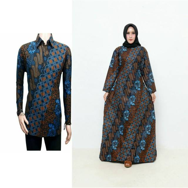 Jual Batik Couple NotoArto Batik IPNU IPPNU Kemeja Pria Sogan Lawasan