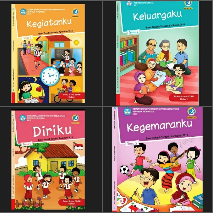 Jual Buku Tematik Sd Paket Kelas Semester Semester Tema