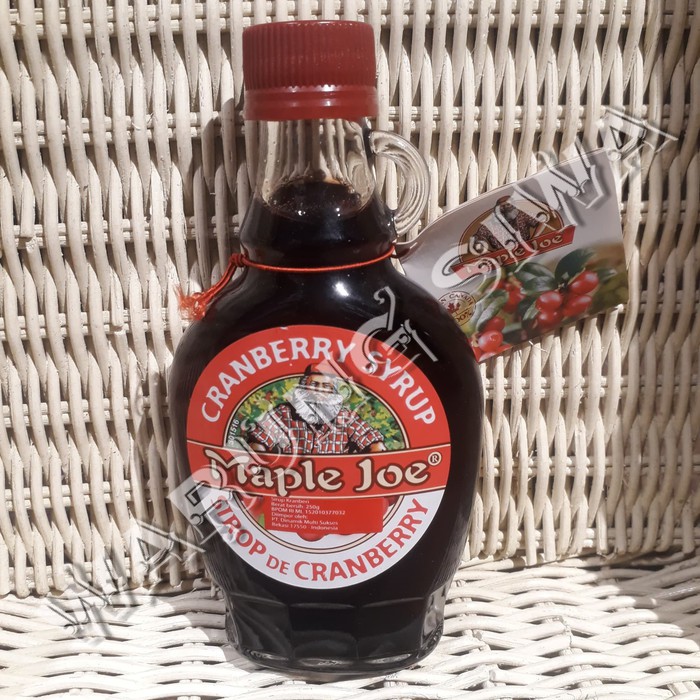 Jual Wsa Maple Joe Pure Cranberry Syrup Gram Shopee Indonesia