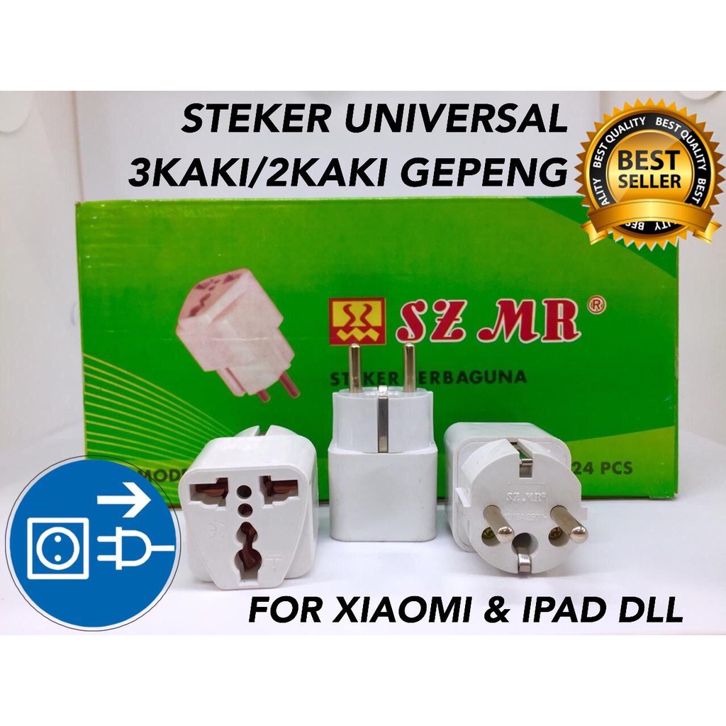 Jual Over Steker Serbaguna Szmr Universal Adapter Steker Universal