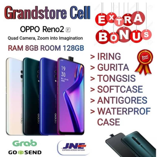 Jual OPPO RENO 2F RAM 8 128 GB GARANSI RESMI OPPO INDONESIA Shopee