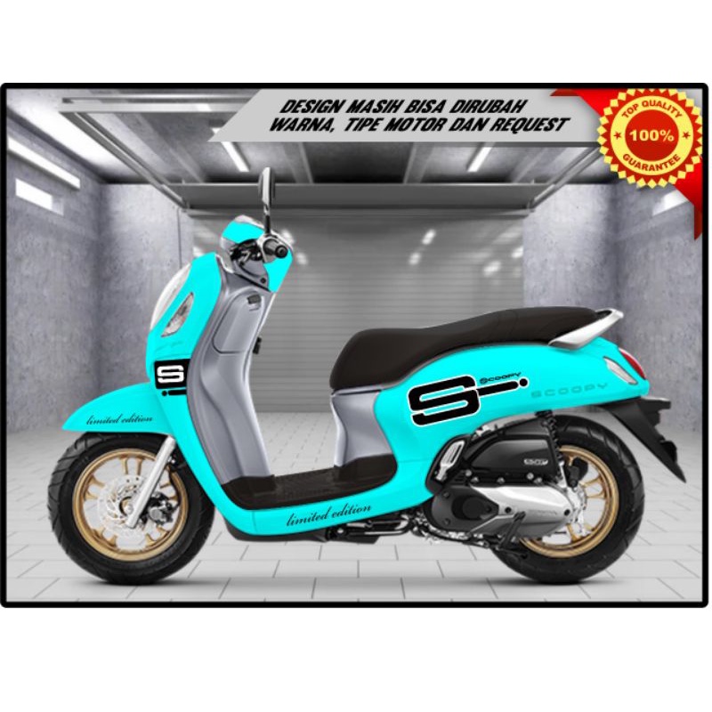 Jual Decal Scoopy Full Body Dekal Sticker New Fi Baru Prestige