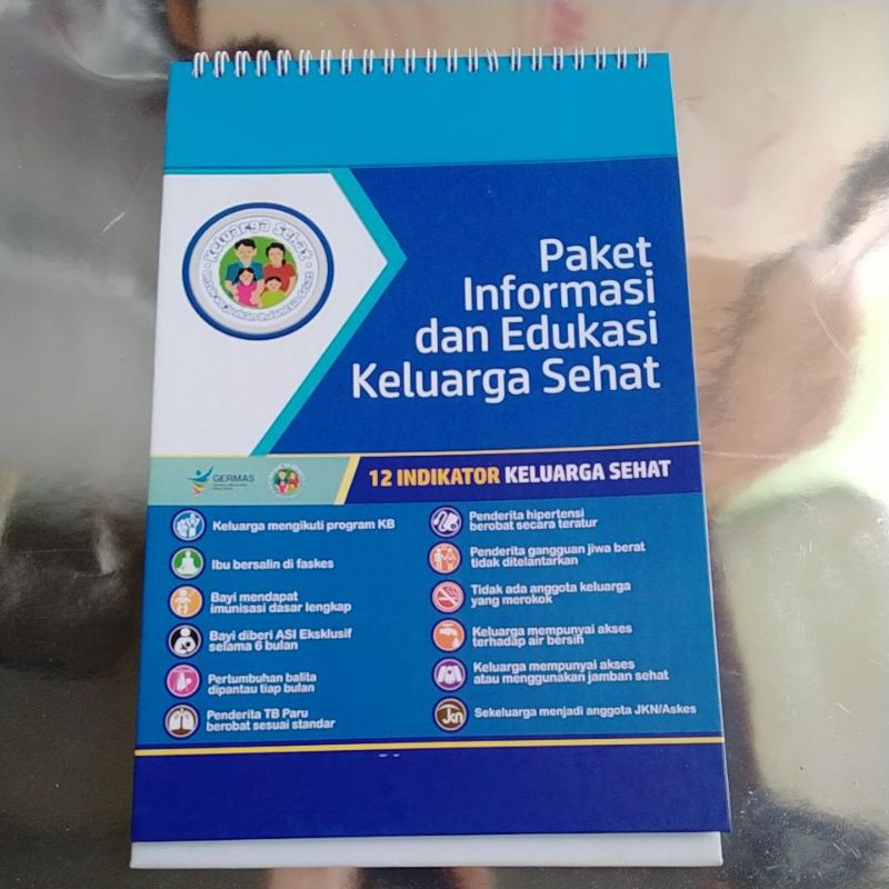 Jual Lembar Balik Paket Informasi Dan Edukasi Keluarga Sehat Shopee