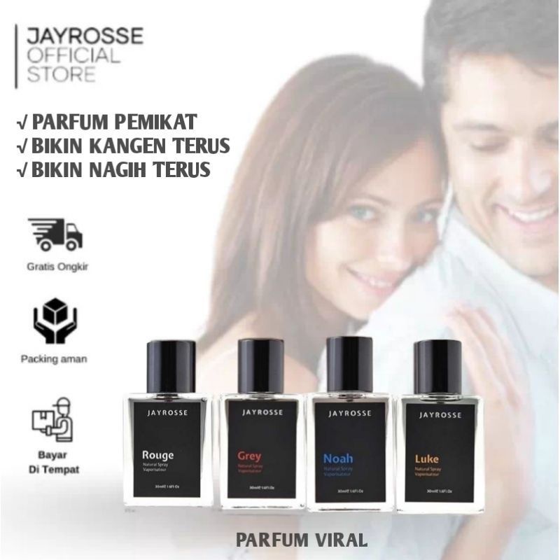 Jual Parfum Jayrosse Grey Parfum Pria Tahan Lama Parfum Pemikat