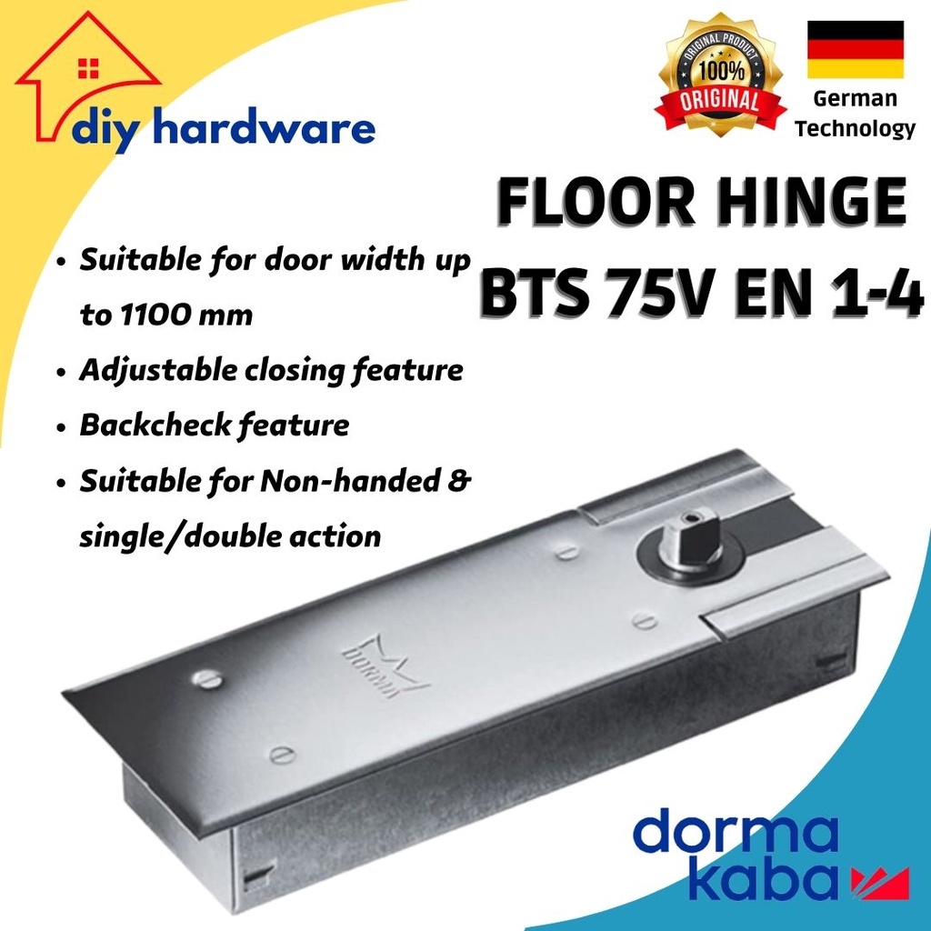 Jual Dorma Floor Hinge Bts V En Dormakaba Bts V En Engsel