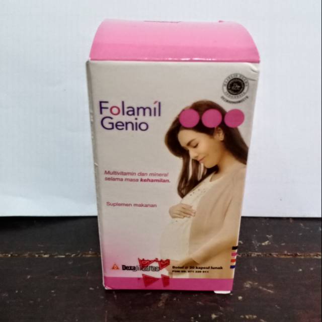 Jual Folamil Genio Vitamin Ibu Hamil Dan Menyusui Dengan Dha Epa