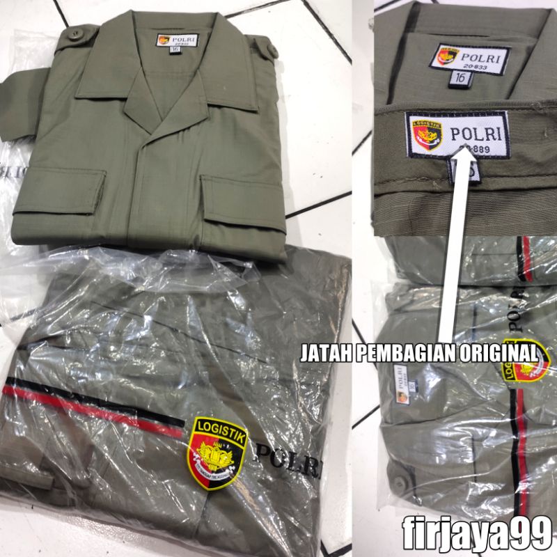 Jual Setelan Baju Pdl Jatah Pembagian Brimob Setelan Baju Pdl Pol Pp