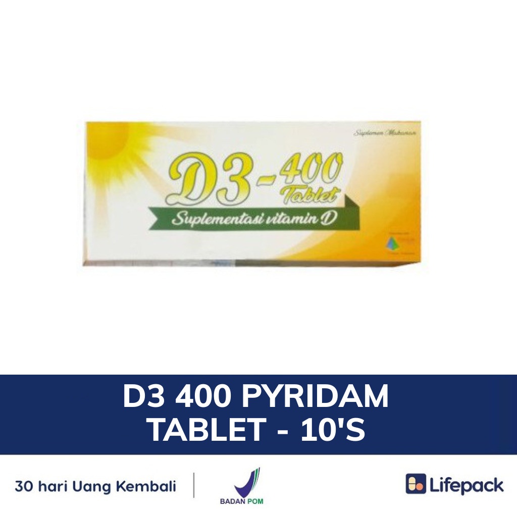 Jual D Pyridam Tablet Tab Suplemen Multivitamin Lifepack