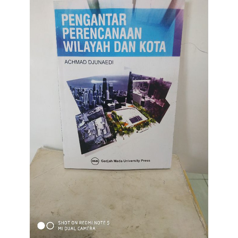 Jual Buku Pengantar Perencanaan Wilayah Dan Kota Achmad Djunaedi