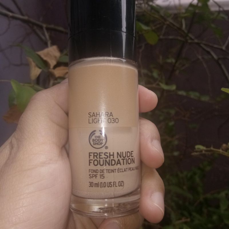 Jual The Body Shop Fresh Nude Foundation 30ml Shopee Indonesia