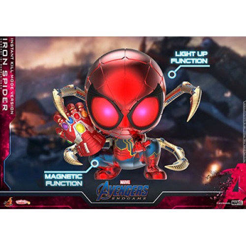 Jual HOT TOYS HT COSBABY COSB654 IRON SPIDER INSTANT KILL MODE VER