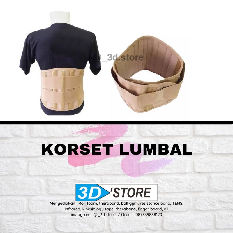 Jual KORSET LUMBAL ELASTIS KORSET LUMBAR KORSET TULANG BELAKANG KORSET